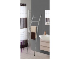 PORTASALVIETTE PORTASCIUGAMANI DA BAGNO A SCALA IN ACCIAIO