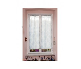 Tende bianche in tessuto 60x150 bagno cucina