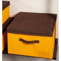 Scatole per indumenti e armadio in tessuto