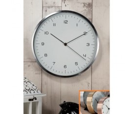 OROLOGIO DA PARETE CORNICE IN ALLUMINIO 30 CM